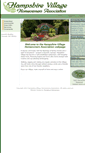 Mobile Screenshot of hampshirevillage.org